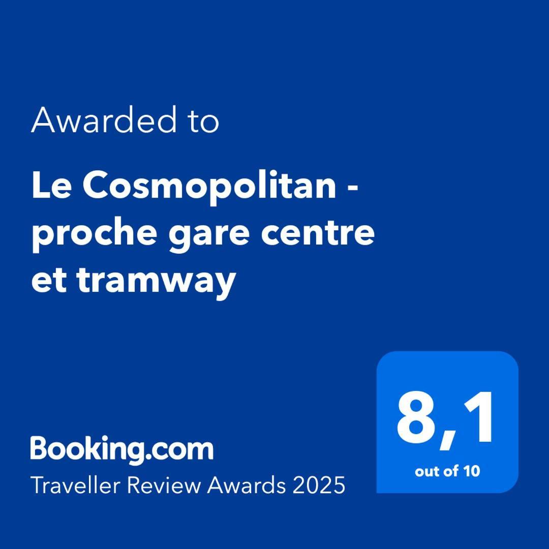 Appartement Le Cosmopolitan - Proche Gare Centre Et Tramway à Reims Extérieur photo